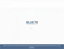 Tablet Screenshot of blue70.it